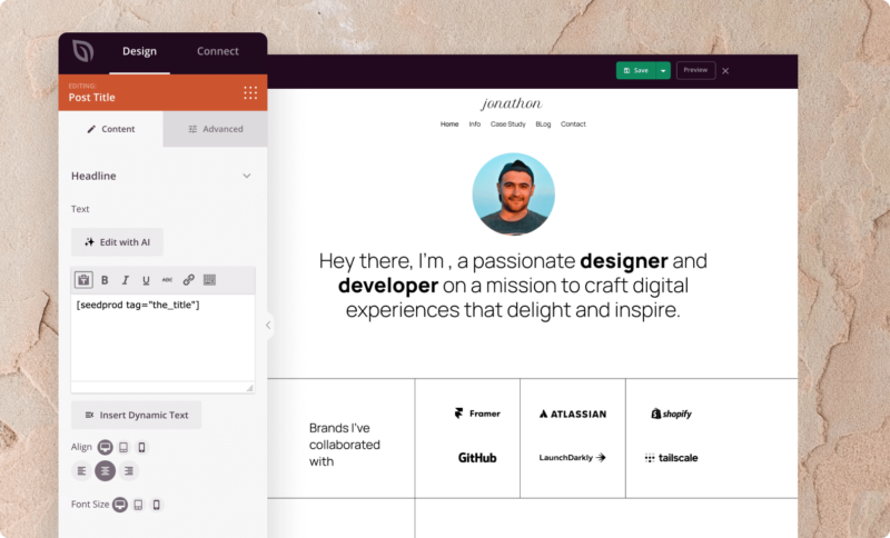 Drag-and-Drop WordPress AI Website Builder