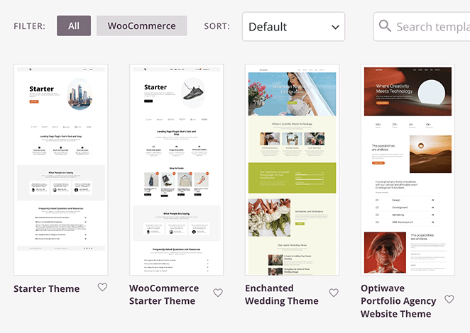 SeedProd WordPress theme template kits library