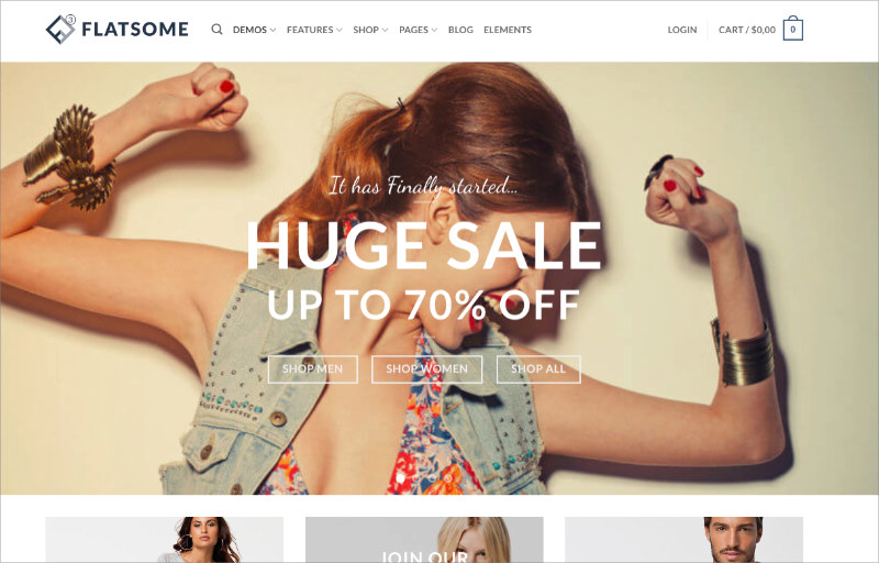 Flatsome eCommerce WordPress theme