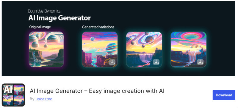 WordPress-Plugin „Ai Image Generator“