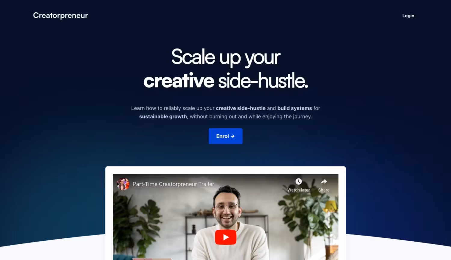 product-landing-page-examples - SeedProd Prouduct landing page example with video