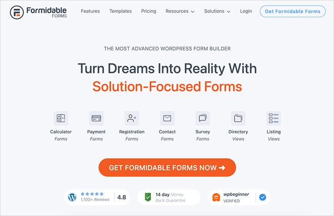 formidable-forms - SeedProd formidable forms advanced form builder