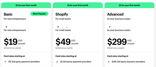 pricing-shopify - SeedProd Shopify pricing