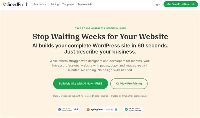 seedprod-constructeur-site-web-wordpress-glisser-deposer - SeedProd SeedProd Constructeur de sites Web WordPress par glisser-déposer