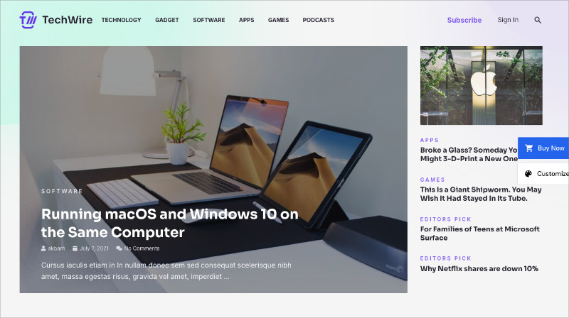 Astra starter site design for magazine WordPress themes focused on speed, SEO, and post grids