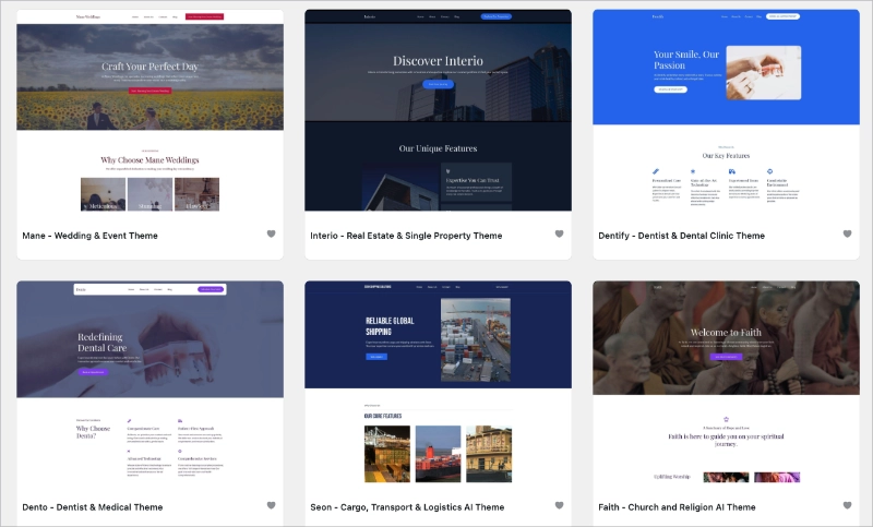 seedprod-website-theme-kits - SeedProd SeedProd website theme kits library organized by industry and use case